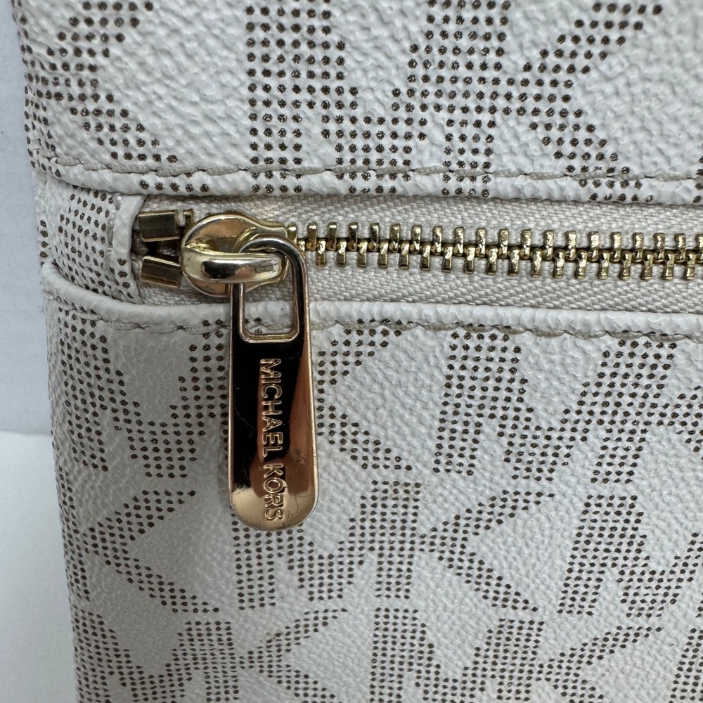 Michael Kors Signature MK Monogram Wristlet Small Shoulder Bag 35F1GJSW3B - Picture 3 of 11